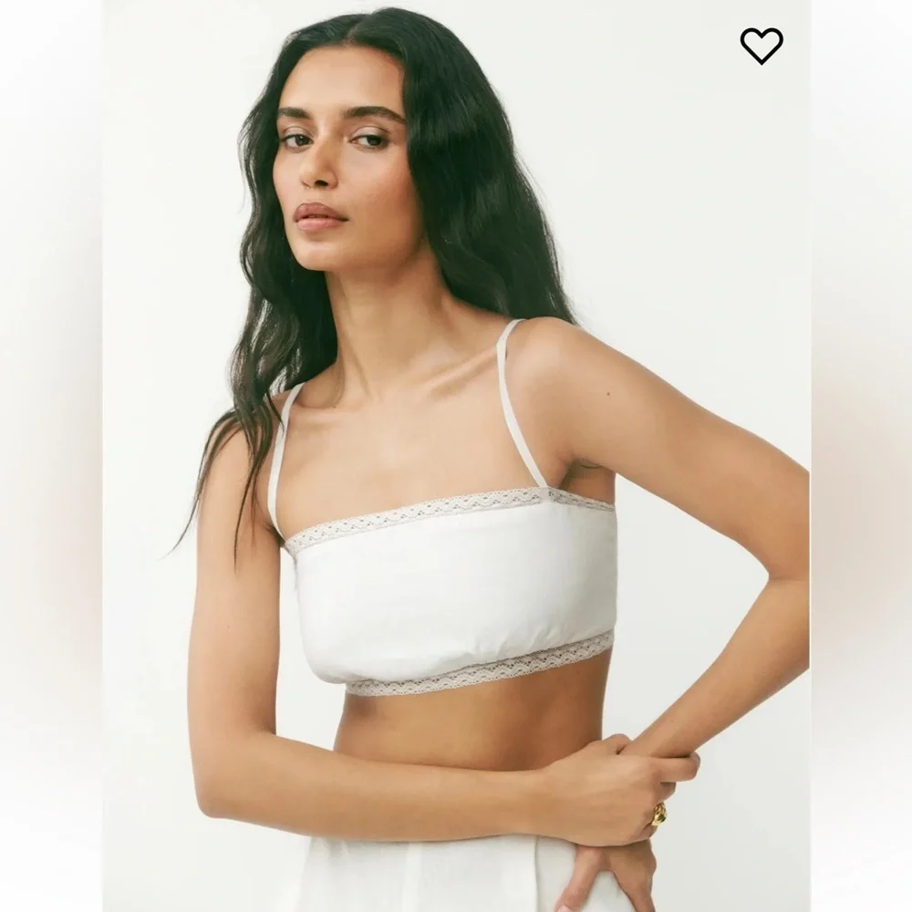 Reformation violet linen two piece